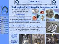 Referenzen Webdesign Firmen Homepage Gewerbe Betriebe Metall Thermo Tec