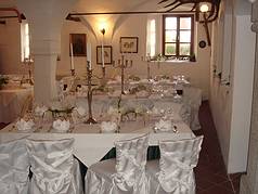 Schloß Thierlstein Festsaal Hochzeit Feier